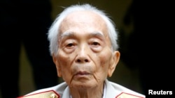 General Vo Nguyen Giap in Hanoi in 2008