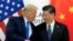 U.S. President Donald Trump meets with China's President Xi Jinping