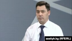 Садыр Жапаров, лидер партии "Ата-Журт".