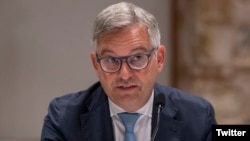 Еврокомесарот за внатрешни работи и миграција Магнус Брунер 