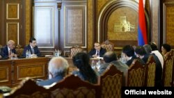 Заседание правительства Армении (архив)