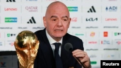 Халықаралық футбол федерациясы (FIFA) президенті Джанни Инфантино