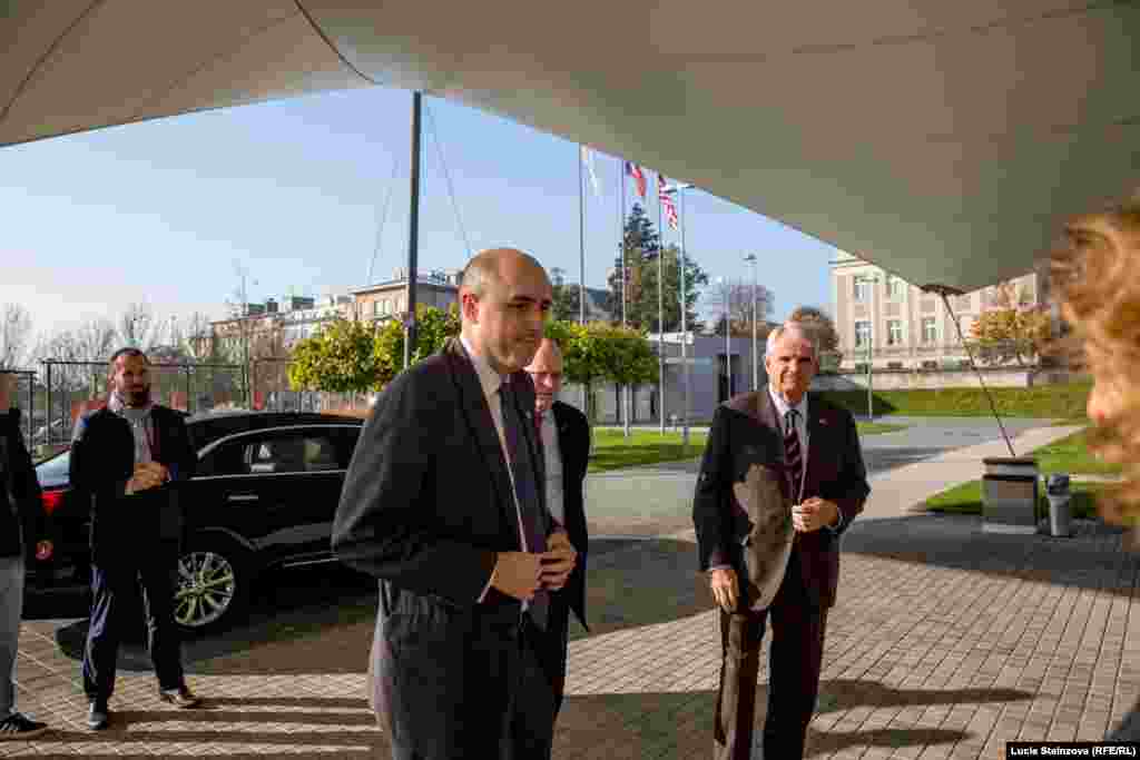 CZECH REPUBLIC – A visit of Acting U.S. Assistant Secretary of State for European and Eurasian Affairs Philip Reeker at RFE/RL on October 31, 2019, RFE/RL’s headquarters, Prague.