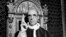 VATICAN -- Pope Pius XII, wearing the ring of St. Peter, raises his right hand in a papal blessing at the Vatican, September 1945