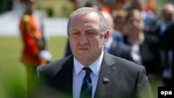 Georgian President Giorgi Margvelashvili (file photo)