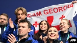 საქართველოს წარმომადგენლები ფიგურულ ციგურაობაში. მილანი. 6 თებერვალი, 2026 თებერვალი