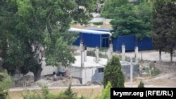 На территории воинской части уже идет какое-то строительство