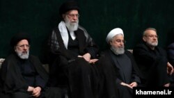 سران وقت قوا در کنار علی خامنه‌ای