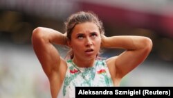 Kriszcina Cimanouszkaja a tokiói olimpián 2021. július 30-án