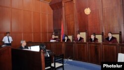 Armenia - A Court of Cassation hearing in Yerevan, 8May2013.