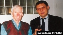 Васіль Быкаў і Аляксандар Лукашук