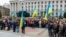 Мітинг на підтримку Євромайдану. Сімферополь, лютий 2014 року