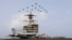 US Navy Warships and Aircraft Transit Arabian Sea