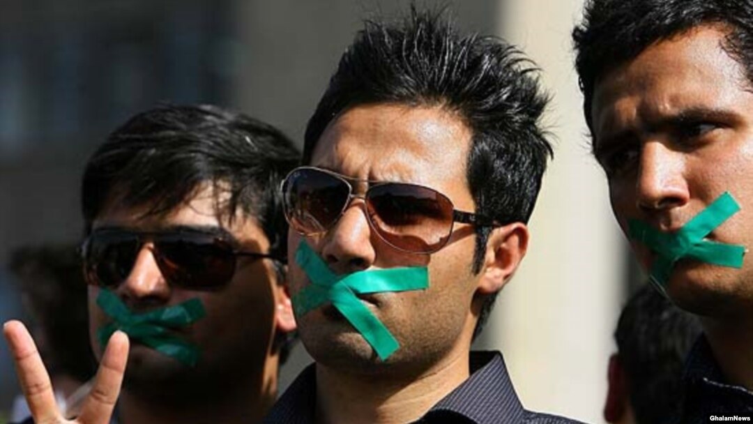 Despite every effort by the authorities, opposition supporters in Iran are making their voices heard using nontraditional methods.
