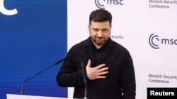 ვოლოდიმირ ზელენსკი მიუნხენის უსაფრთხოების კონფეროენციაზე
