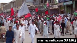 څو ورځې مخکې د اپوزیشن ګوندونو لاریون