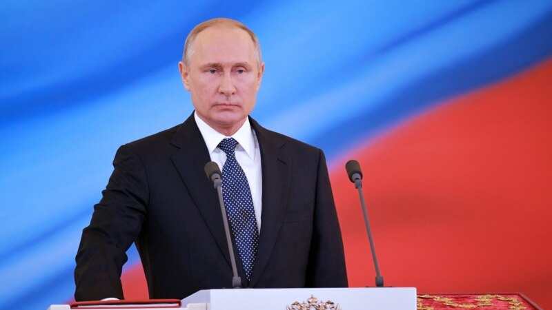Putin to‘rtinchi marta prezident sifatida qasamyod keltirdi 