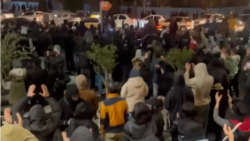 تجمع اعتراضی شبانه در هفت‌حوض، ۱۳ دی‌ماه