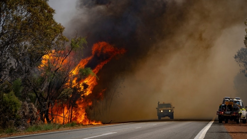 Евакуација на илјадници луѓе во Австралија поради шумски пожар