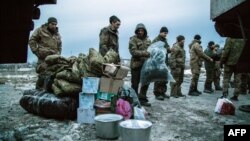 Украин армиясынын жоокерлери Донецк аймагында 