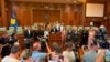 Deputetë të Partisë Demokratike të Kosovës (PDK) dhe Aleancës në sallën e Kuvendit të Kosovës, më 12 gusht 2026.
