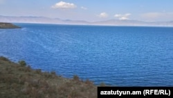 Armenia - A view of Lake Sevan, September 8, 2018.