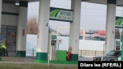 Қазақстандағы жанармай құю бекеті (Көрнекі сурет).