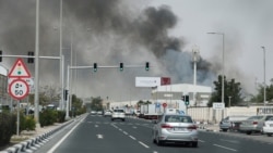 یکی از حملات موشکی ایران به دوحه پایتخت قطر، دهم اسفند