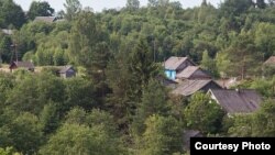 Село в Тверской области (Россия), иллюстрационное фото 