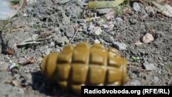 Ukraine -- mine, for Donbas TV