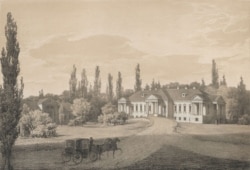 Напалеон Орда. Палац Скірмунтаў у Моладаве. 1875
