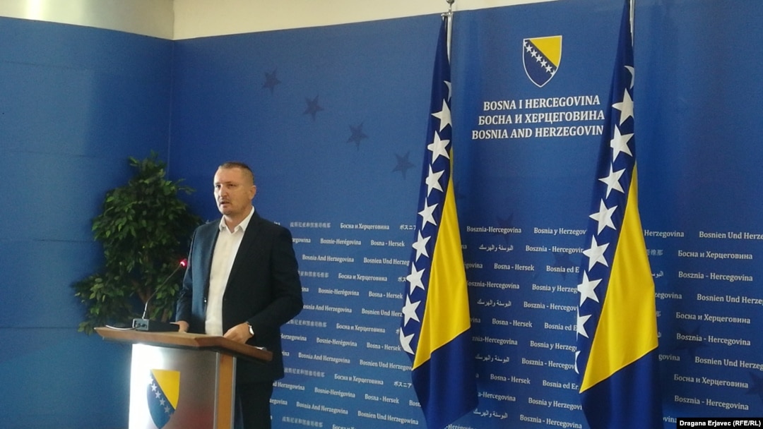 Ministar pravde BiH Josip Grubeša