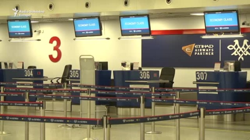 Beogradski aerodrom nakon obustave putničkih letova