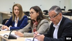 Архивска фотографија - Поранешната министерка за внатрешни работи Гордана Јанкулоска во Кривичниот суд