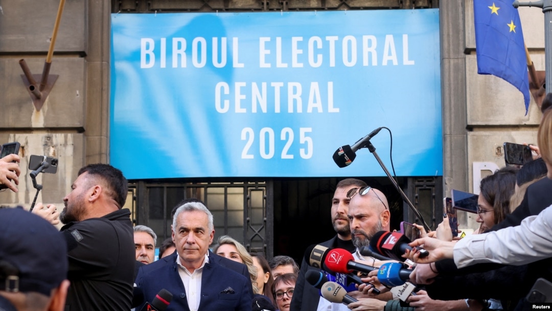 Călin Georgescu, candidatul de extremă dreapta pro-rus care și-a depus candidatura pentru reluarea scrutinului din luna mai, pe 7 martie 2025.