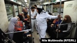 Police found two explosive devices on a metro line in northeast Cairo. (file photo)