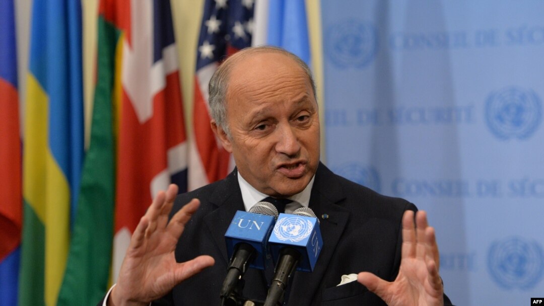 Fransanın xarici işlər naziri Laurent Fabius