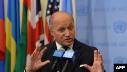 French Foreign Minister Laurent Fabius