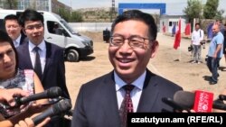 Посол Китая в Армении Тиен Эрлонг, Ереван, 9 августа 2017 г․ 