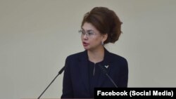 Аида Балаева, Қазақстан ақпарат және қоғамдық даму министрі (Сурет Facebook парақшасынан алынды).