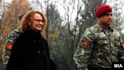 Архивска фотографија- Министерката за одбрана Радмила Шекеринска
