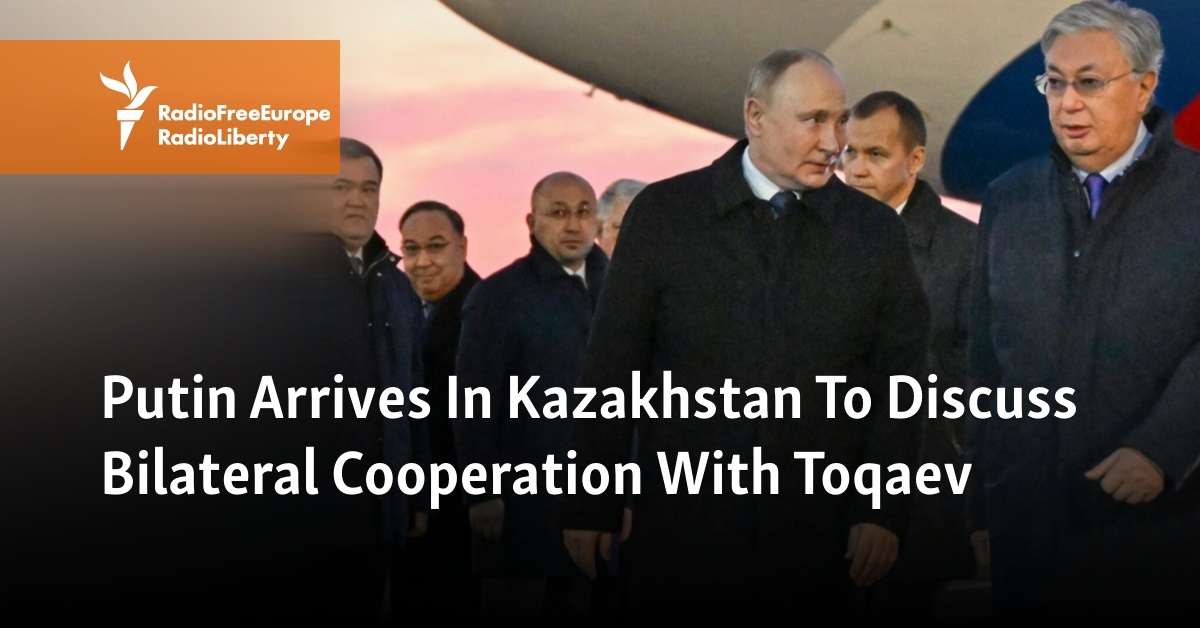 Putin Arrives In Kazakhstan To Discuss Bilateral Cooperation With Toqaev - Vimarsana News