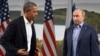 Барак Обама и Владимир Путин на саммите G-8 в 2013 году