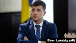 Кандидат в президенты Украины Владимир Зеленский.