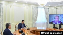 Prezident Shavkat Mirziyoyev 2020 - yil 11 - iyun kuni Yevropa Tiklanish va Taraqqiyot Banki prezidenti Suma Chakrabarti bilan onlayn suhbat o‘tkazdi