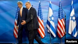 Benjamin Netanyahu və John Kerry