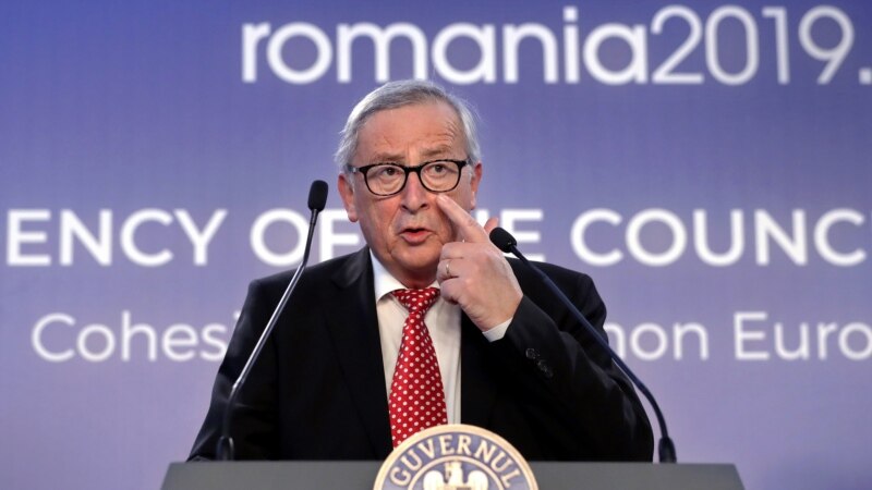 Junker: Političke svađe mogu štetiti rumunskom predsedavanju EU 