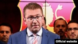 Претседателот на ВМРО-ДПМНЕ, Христијан Мицкоски