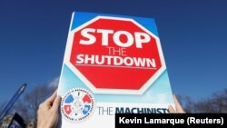 Акция госслужащих США против «шатдауна», Вашингтон, 10 января 2019 года.