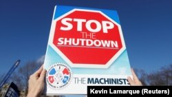 Акция госслужащих США против «шатдауна», Вашингтон, 10 января 2019 года